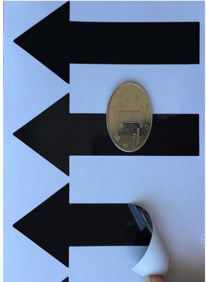 ليزنيرزم 30 ملصقًا (5 أوراق) من ملصقات الأسهم السوداء، ملصقات أسهم اتجاهية، ملصقات أسهم ملونة، ملصقات أسهم لاصقة مقاومة للماء، ملصقات تحديد الأسهم للاستخدام الداخلي والخارجي، 1.2 بوصة × 4 بوصة - Image 2